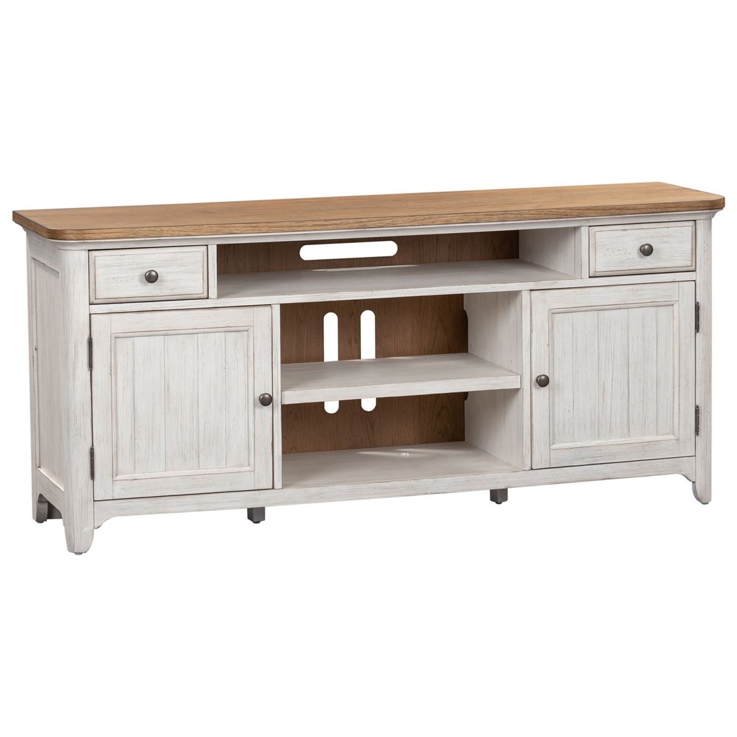 Liberty Furniture Farmhouse Reimagined 652TV67 Farmhouse Entertainment